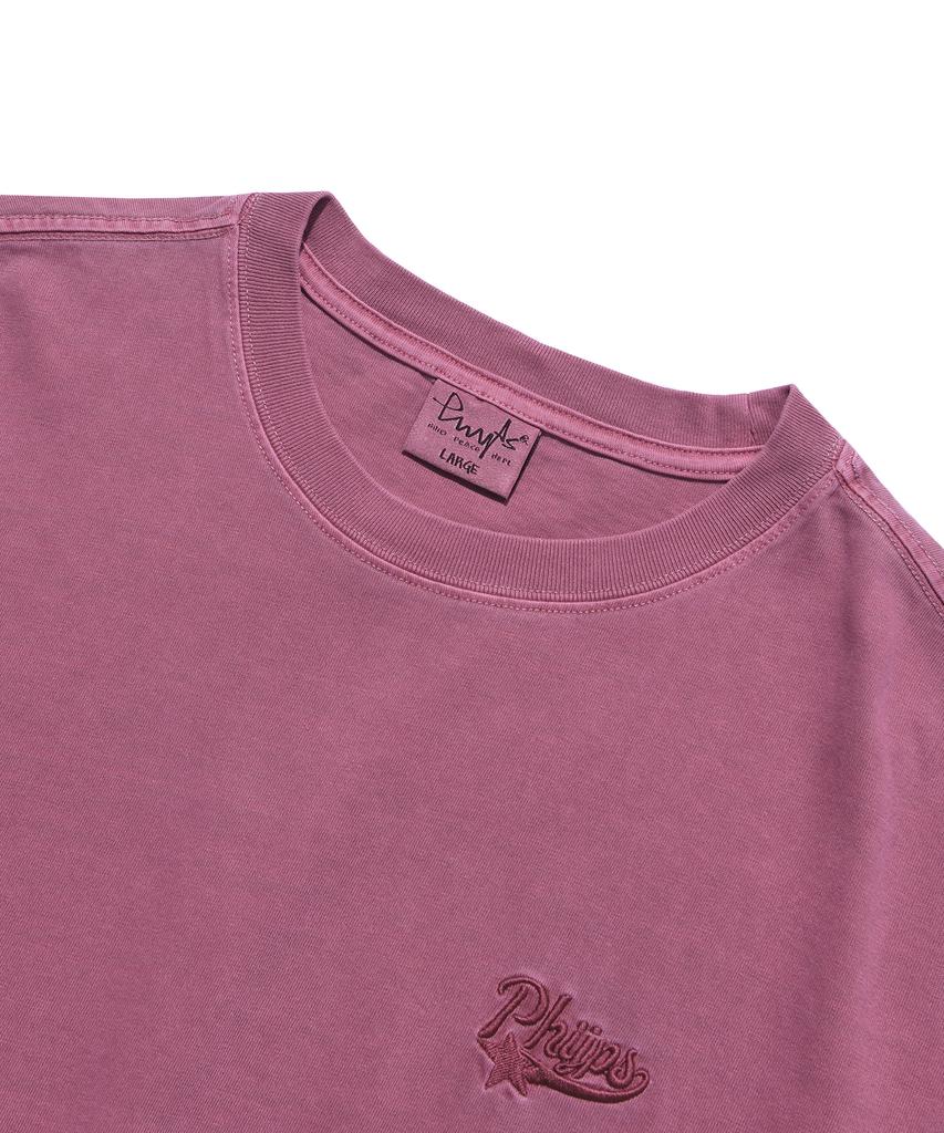 PHYSICAL DEPARTMENT Small Star Tail Short Sleeve T-Shirt Pigment Pink