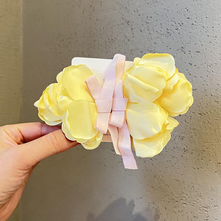 Korean Bow Hair Clip for Girls - Princess Style Cute Fairy Hair Accessory