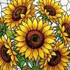 Stained Glass Style Puzzle Suncatcher, DIY Acrylic Jigsaw Puzzle for Adult, Colorful Window Hanging Ornaments for Home Garden Decor