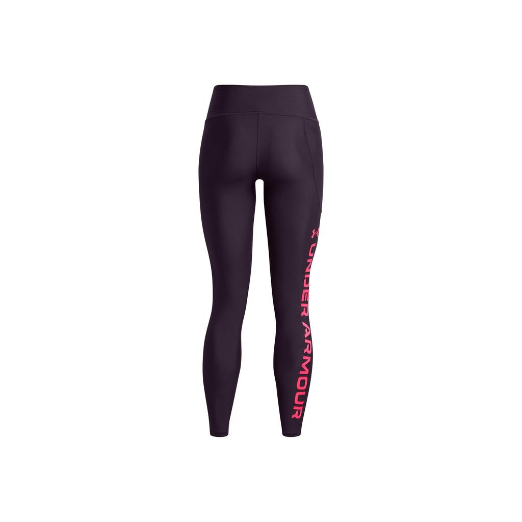 UA Armor Branded LeggingTux Purple Pink ShockLG