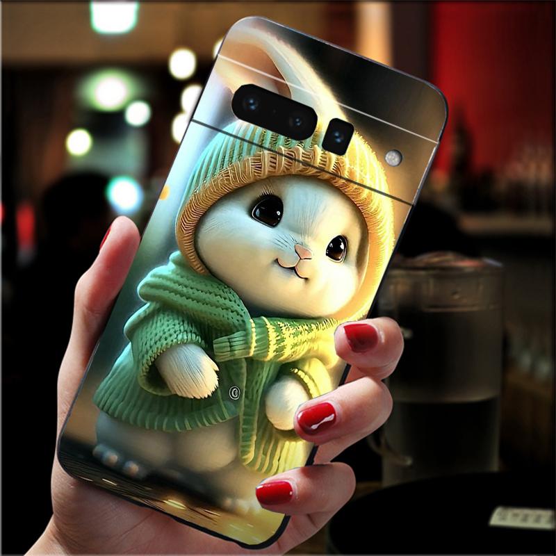 

Phone Case For Google Pixel 10 Pro XL 9 Pro XL 9A 8 7 6 Pro Pixel 8A 7A 6A Pixel 8 7 6 5 Rabbit Google Pixel 5