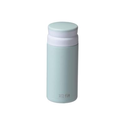 Perlenmetall-Wasserflasche, Flaschenbecher, Flasche, 350 ml, mit Eisstopfen, Wärmeisolierung, Kälteisolierung, Edelstahl, rauchgrün, Café-Becher, passend für HB-6383