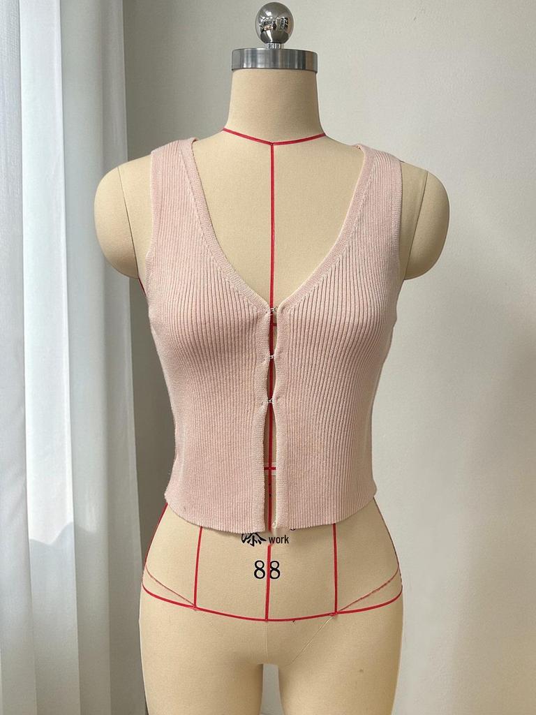 2026 Trendy European & American Spicy Girl Knit Top - Versatile, Fashionable, Summer Arrival