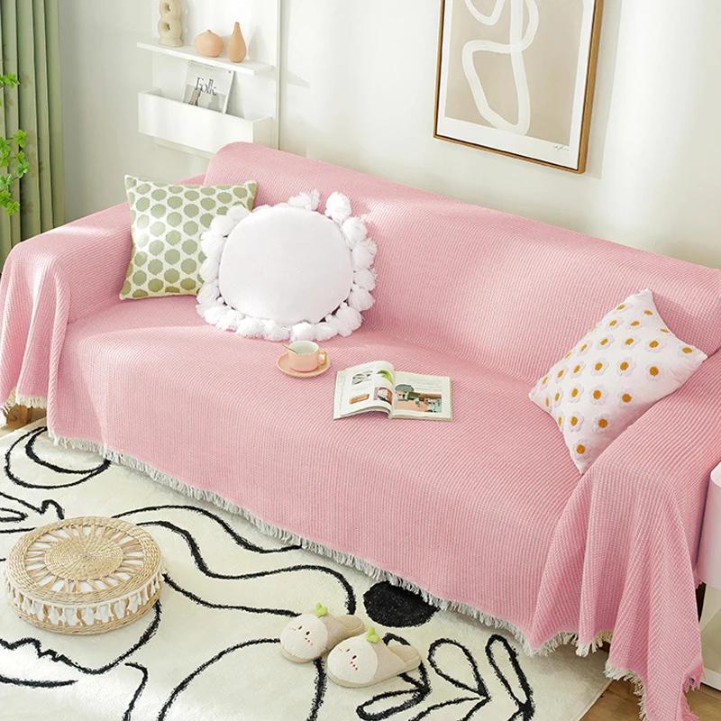 New Nordic Style Blanket Summer Camping Blanket Shawl Universal Sofa Towel Cover Cloth Full Cover Sofa Cushion Cover Blanket