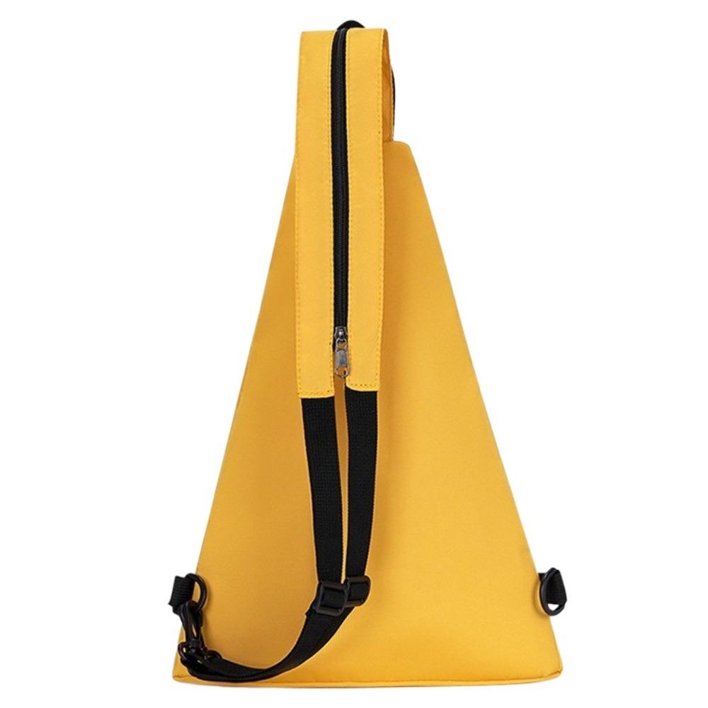 Multifunctional Triangular Backpack Large Capacity Single Daypack Cute Crossbody Bag  Girls
