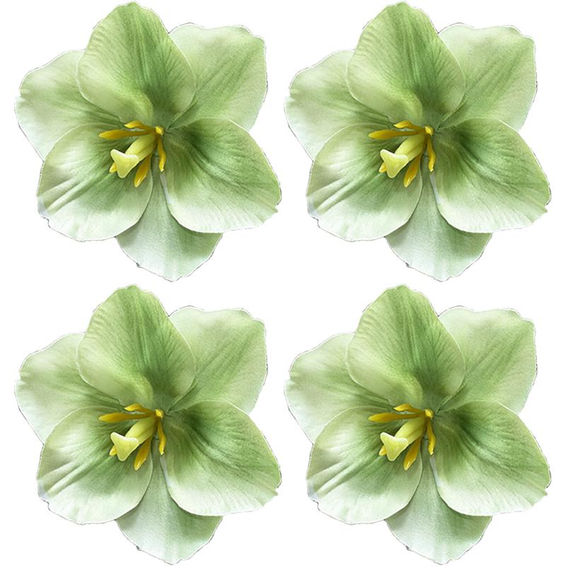 Fabric Flowers Sweet Girl Side Hair Clips Small Fresh and Fashionable Duckbill Clip Hair Accessories