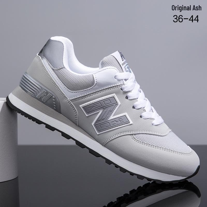 

2025 Versatile Men s Casual Sneakers - Breathable, Trendy Spring & Autumn Styles for Couples 43 Small