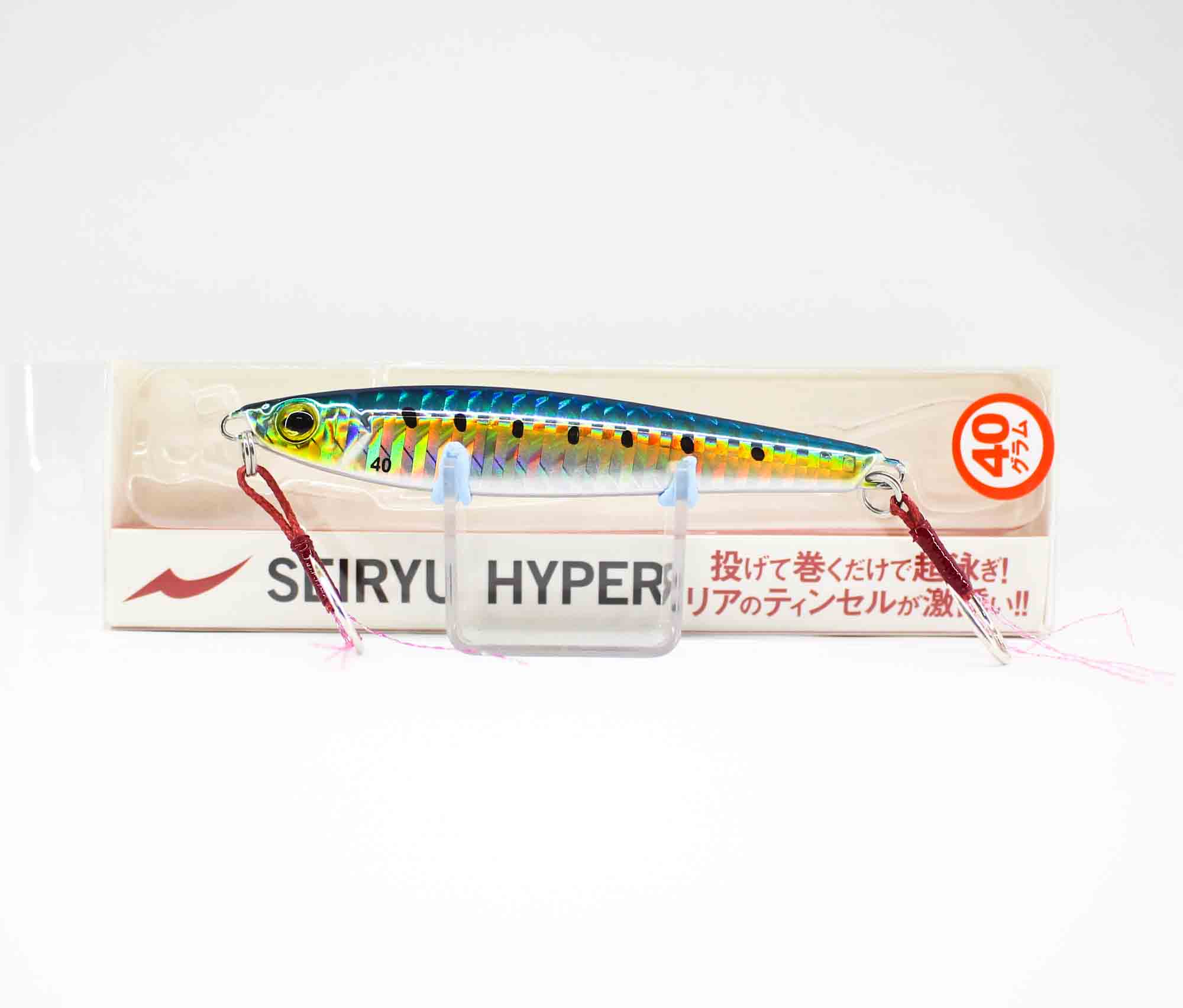 

Apia Metal Jig Seiryu Hyper 40 грамм тонущая приманка 04 (2632)