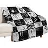 Trente, by Kandinsky Throw Blanket Soft Comfort Blanket for Reading Watching TV