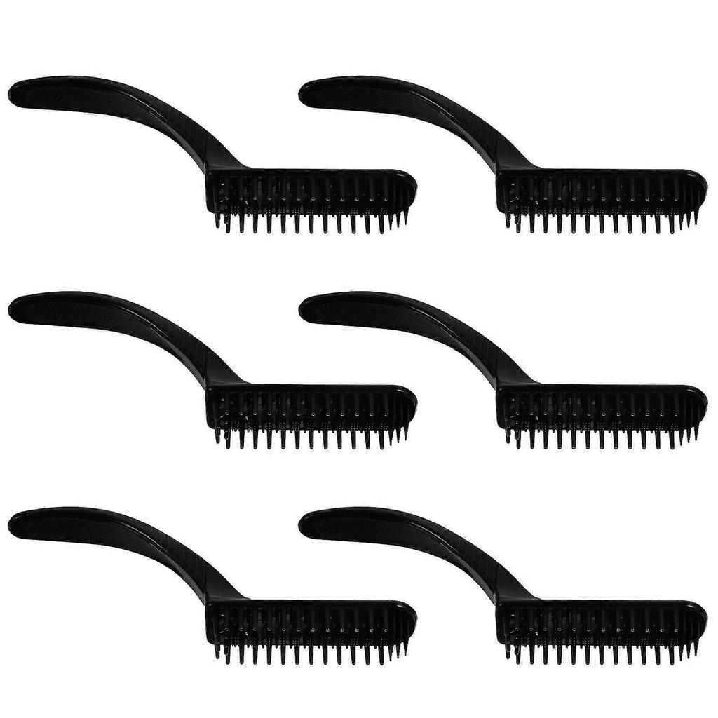 6 Stuks Haarkleur Borstels Set - Herbruikbare Balayage Borstels voor Salon & Thuisgebruik, Ergonomisch Ontwerp, Geen Rommelige Haarkleuring