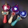 Wand Toy Magic Lamplight Sound Cartoon Princess Crown Glitter Stick Girls Gift