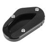 Motorcycle Side Stand Enlarge Pad Kickstand Extension Fit for TRIUMPH Bonneville T100   T120Black