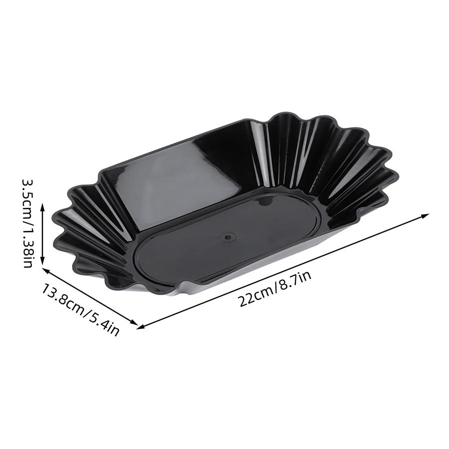 Kaffeebohnen Probierbrett Kaffeebohnen Präsentationsschale Ovales Probierbrett Aufbewahrungsbehälter Multifunktionales Serviertablett für Zuhause