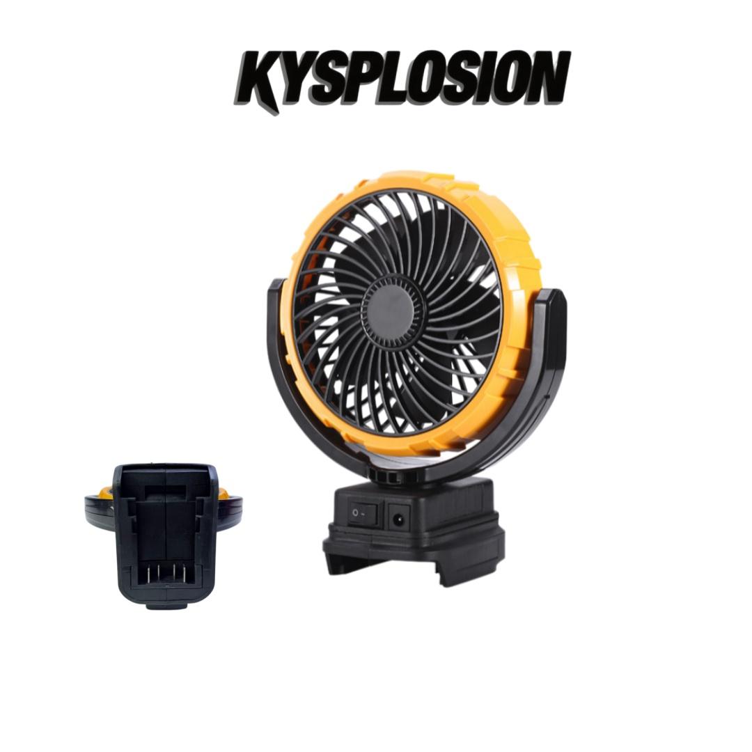 Brushless Cordless 360° Electric Fan USB