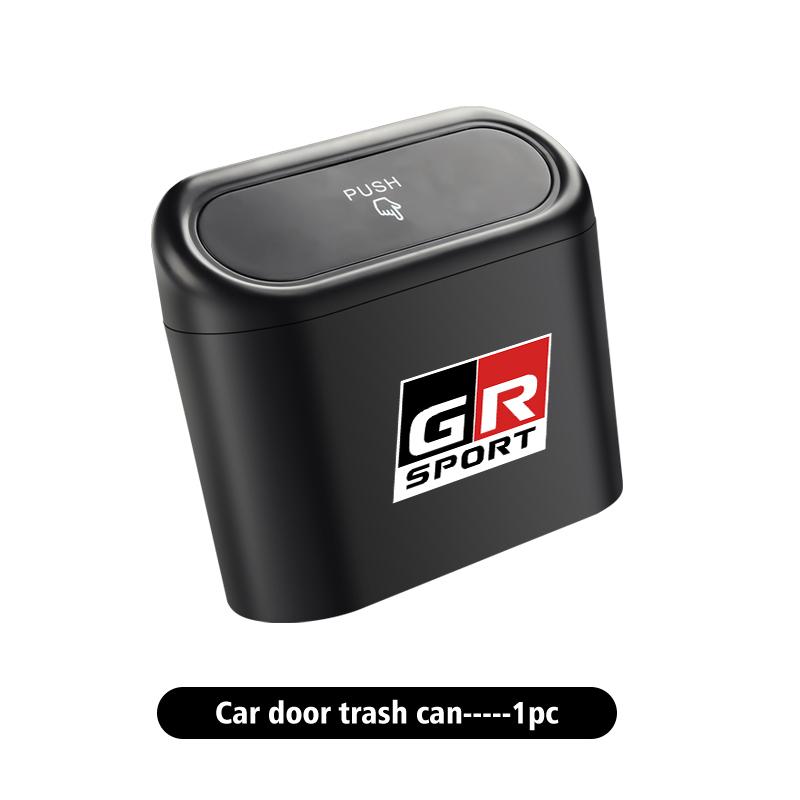 

Car Trash Bin Door Hanging Storage Box Holder Garbage Can Organizer Auto Accessories For Toyota GR Yaris Corolla Prius Aqua Vios