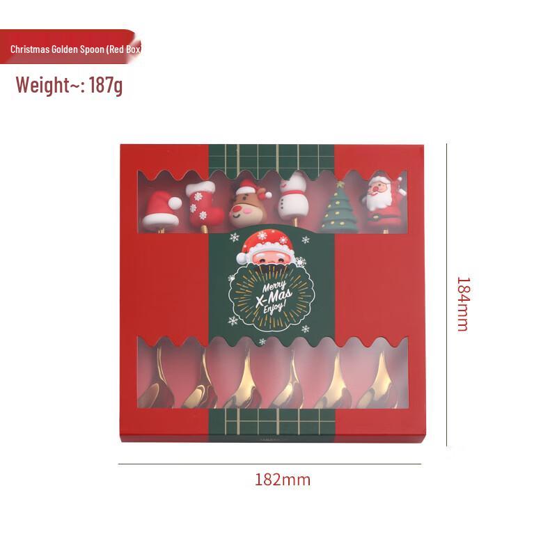 

Рождественский набор вилок и ложек для кукол