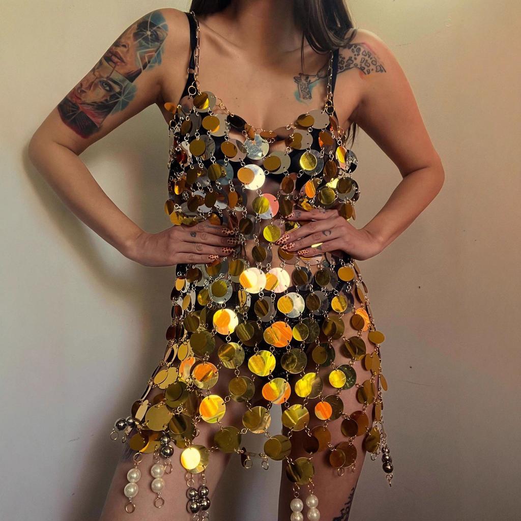 Fashion Splicing Hollow Body Chain