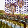 Butterfly Banner Decorative Paper Garland for Wedding Baby Shower Birthday Party Theme Decor 110 Inches Pack of 2 Pieces Light Purple