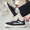 canvas spring and autumn new summer breathable casual board shoes student cloth shoes sports black trendy shoes
