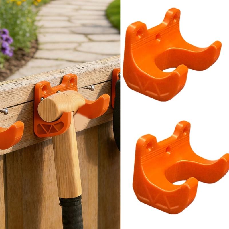 Waterproof Plastic Utility Hook Space Saving Hanger For Storing Outdoor Tools Gardening Supplies Hanger