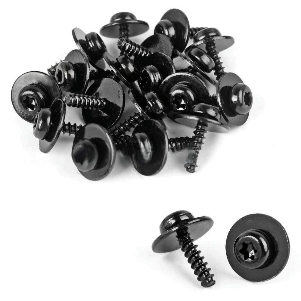 100pcs Sturdy Material Car Underbody Engine Cover Panels Screws Retainer Kit Replacement Use
