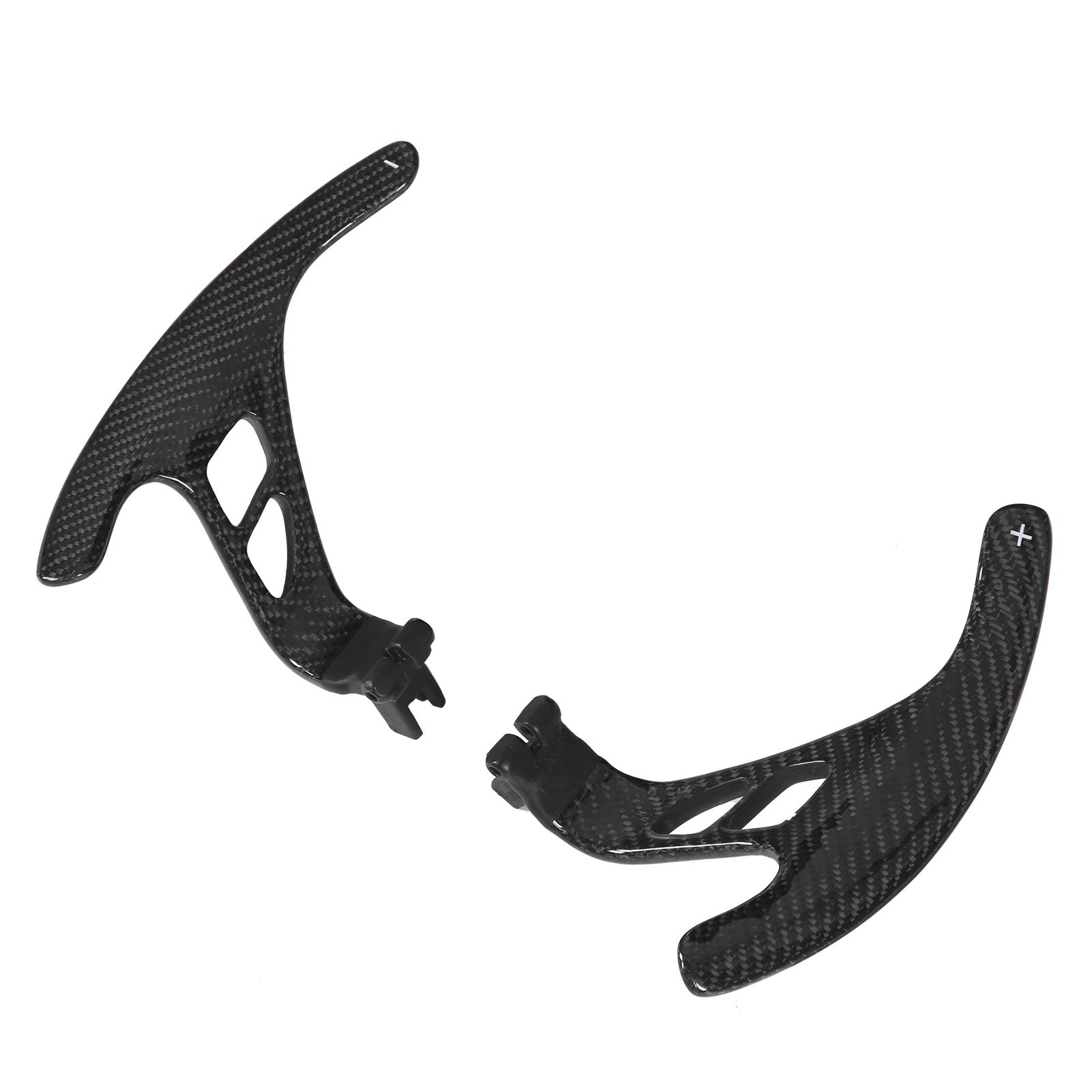 

Увеличенная длина карбоновых подрулевых переключателей передач, глянцево-черная замена для Nissan GT-R R35