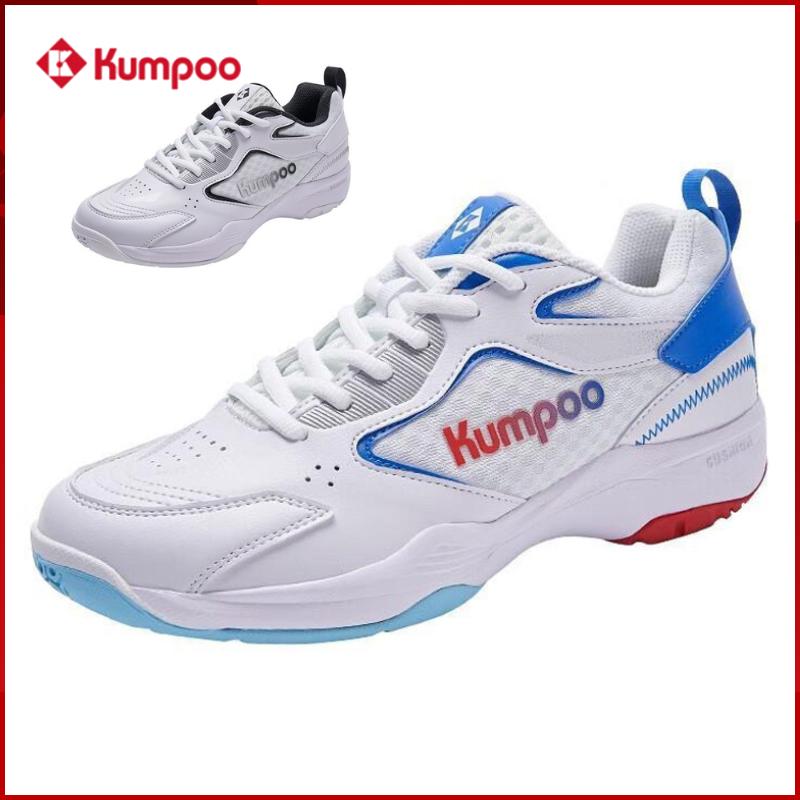 Scarpa da Badminton Kumpoo per Uomo Donna Antiscivolo Traspirante Sneakers da Tennis Scarpe Sportive da Allenamento Crema Balance Scarpe Sportive KH-G
