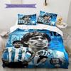 SSC Napoli  Pattern Bedding Quilt Set Quilt Cover Pillowcase Home Decoration Birthday Gift (1 * Duvet Cover + 2 * Pillowcase, Without Core)