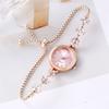 Temperament Watch Women's Trend Simple Temperament Wind Clover Bracelet Women's Watch Diamond Watch Pull Bracelet