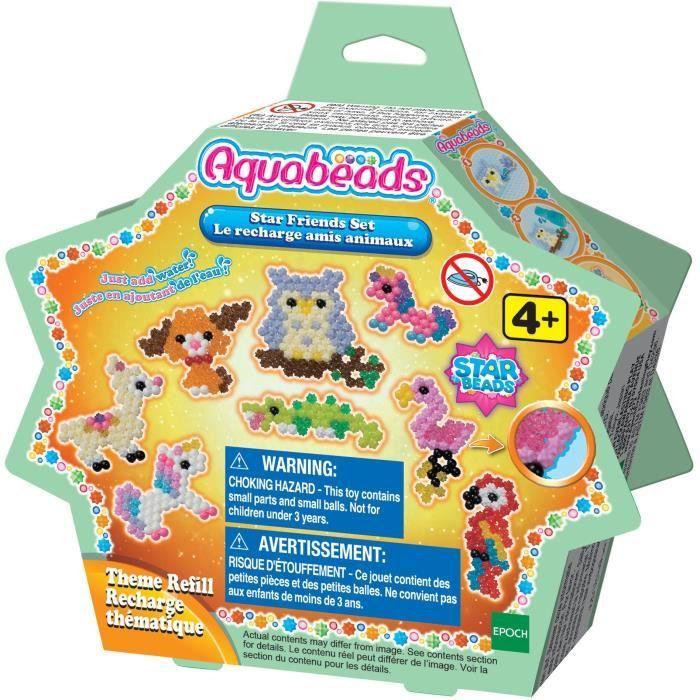 Perles À Assembler AQUABEADS - 31602 - Amis Animaux - Loisir Créatif Pour Enfant Mixte