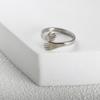 JOVO LOVE Vintage Love Hugging Hands Rings Stainless Steel CopperColor For Women Men Couple Finger Ring Lover Jewelry Gifts New