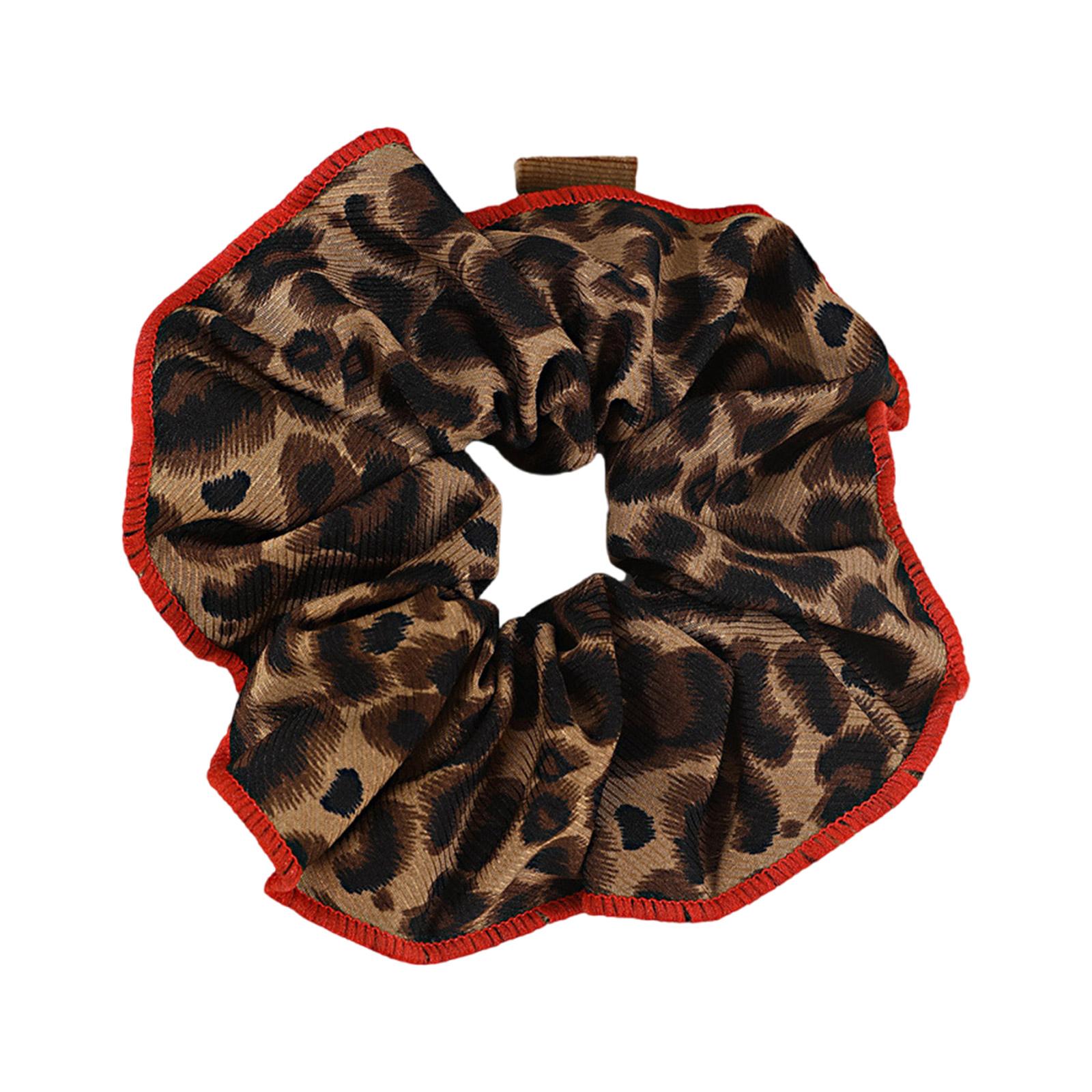 

Leopard Print Plush Headbands Soft Comfortable Hair Hoop Women Headdress for Daily Wear