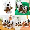 Snoopy Plüschtier Geburtstags-Serie Cartoon-Hundekissen mit kurzem Plüsch für Kinder