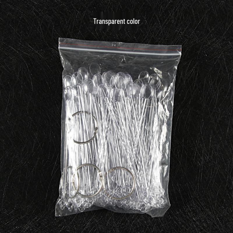 Nail Art Transparent Color Palette—100 Gel Polish Display Tips for Beginners