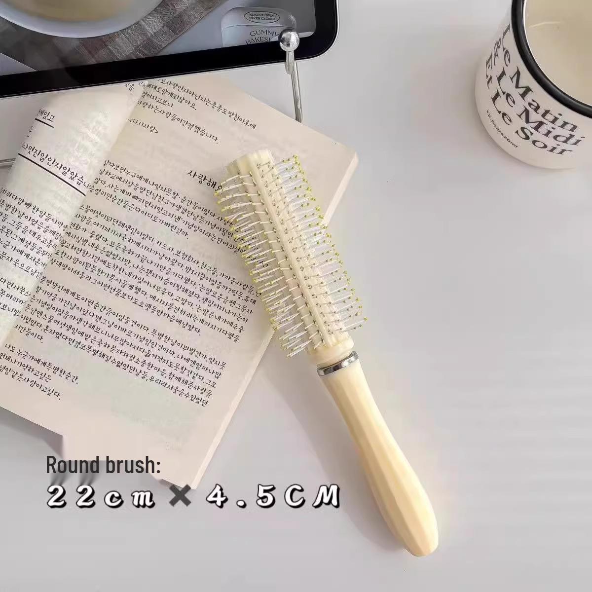 Fluffy Cushion Airbag Straightening & Curling Massage Comb Set for Long Hair