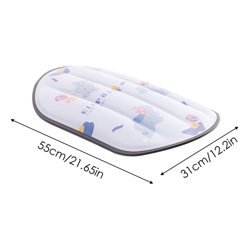 Motorcycle Seat Cooling Pad Motorcycle Seat Gel Cushion Comfortable Soft Cool Cushion Mat Portable