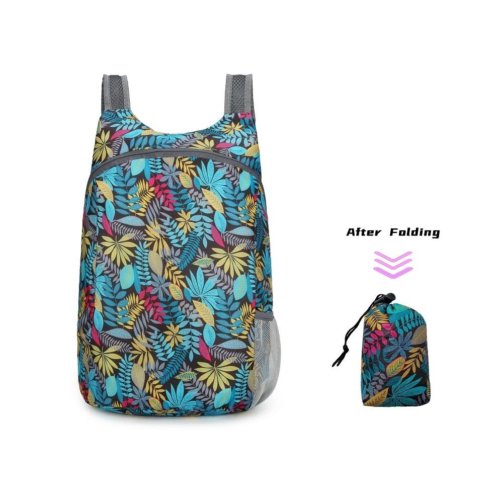 

Легкий складной рюкзак — портативная компактная дорожная сумка для походов на открытом воздухе, кемпинга и повседневного использования