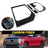 Fit Toyota Tundra 2014- Gear Shift Panel Carbon Fiber Interior Frame Trim 3X