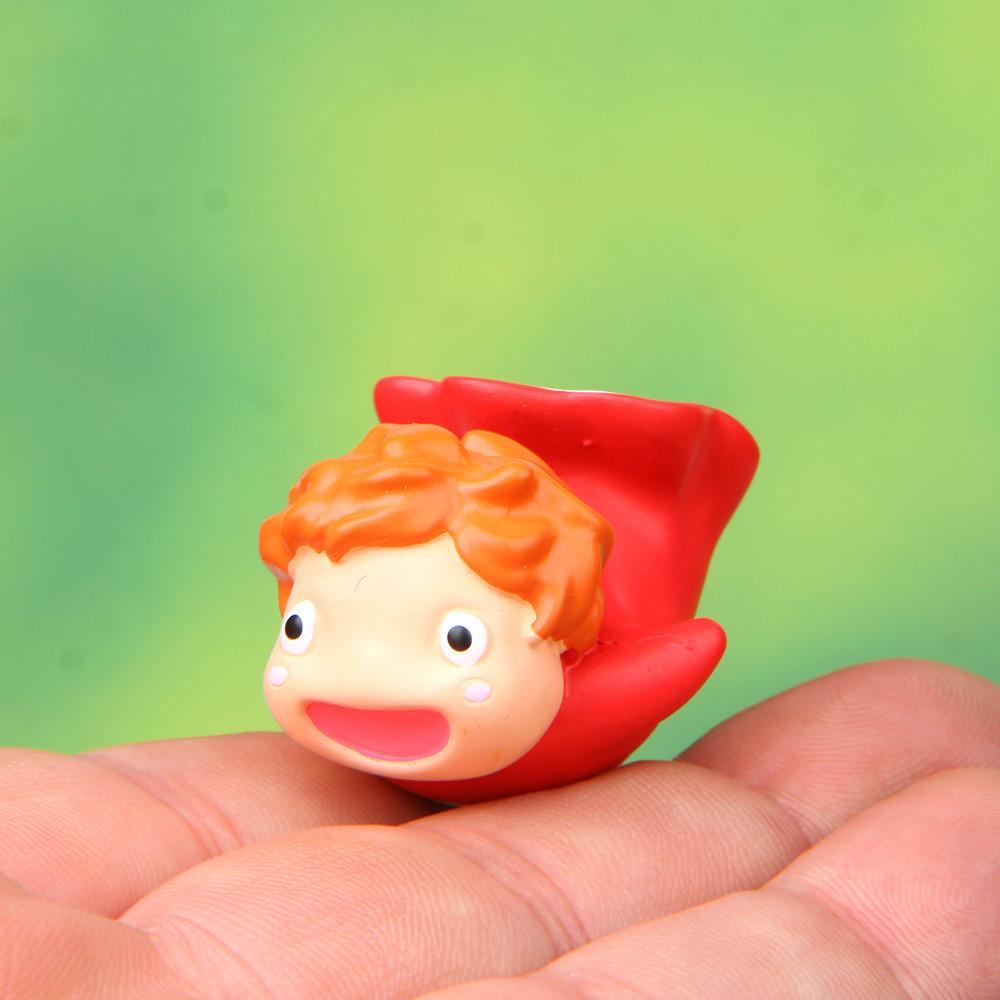Ponyo Cartoon Goldfish Mini Doll Model Ornament For Gift And Party Decor