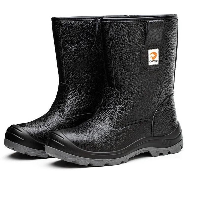 Men's Waterproof Steel-Toe Work Boots