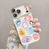 Color block animal bracelet for Apple 11promax mobile phone case iphone11 dopamine 11 all-inclusive lens film