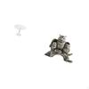Miniature Dollhouse Round Table with Owl Figurines Modern Animal Statue Sculpture for Living Room