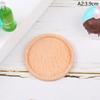 1Pcs 1:12 Dollhouse Wooden Miniature Round Tray Model Furniture Diy Accessories