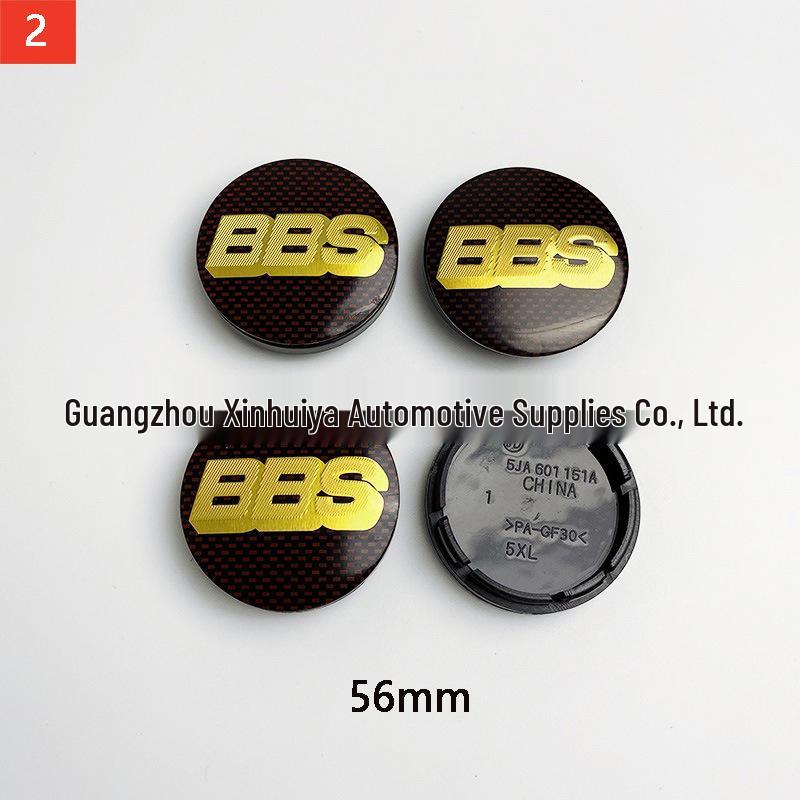 Logo na środek felgi BBS Modified do rozmiarów 56mm, 60mm, 68mm i 70mm