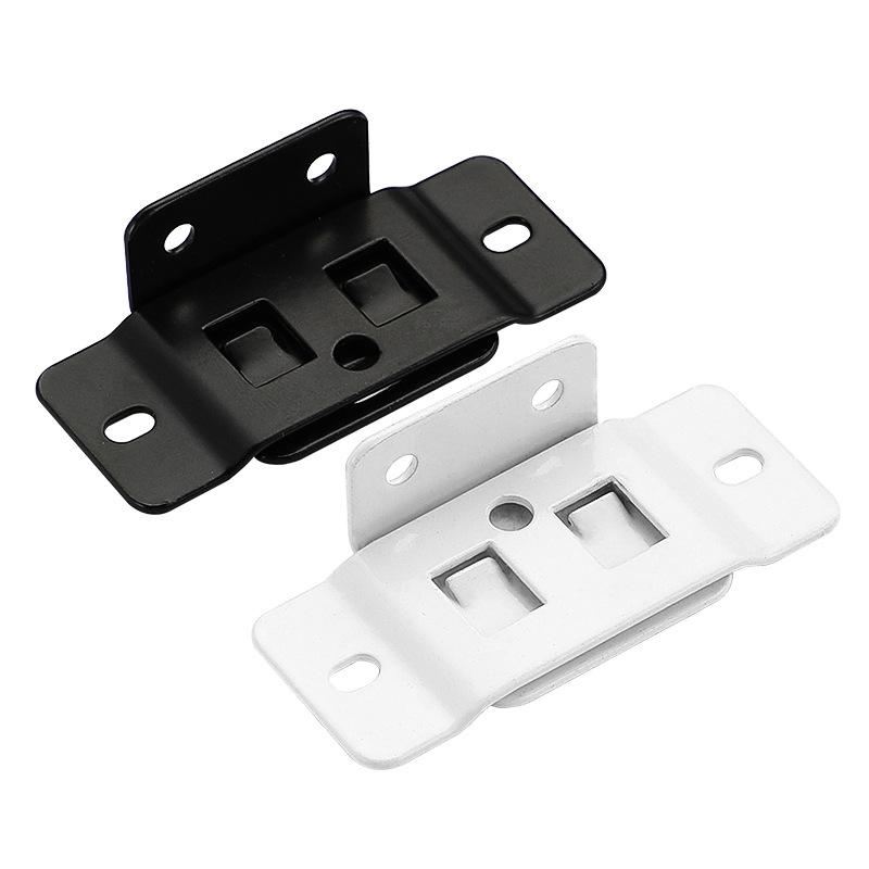 4Pcs Home Renovation Diy Tool Accessories Fixed Fastener 2-In-1 Insert Furniture Laminate L-Shaped 90 Degree Connector