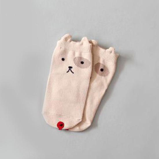 Șosete din bumbac pentru fete vară plasă subțire respirabilă drăguț desene animate șosete pentru copii copil mic fete șosete roz