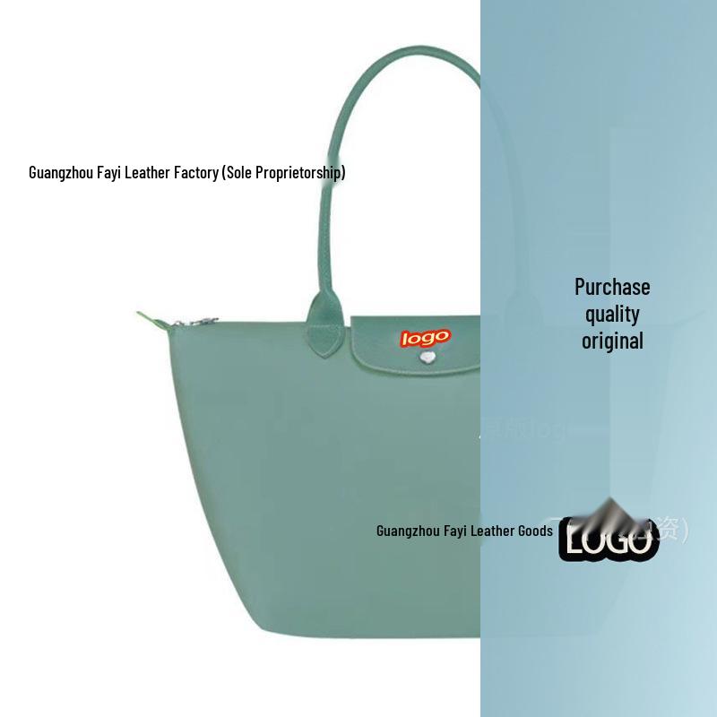 Bolso Tote Bordado de Dragón Francés del 70 Aniversario – Bolso de Mano para Mujer de Gran Capacidad
