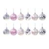 Christmas Hanging Balls Durable Exquisite Lightweight Xmas Baubles Ornaments Christmas Tree Party Home Hanging Decoration Christmas Decor Balls