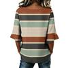 Long Sleeve Shirts for Women Womens Long Sleeve Tops Long Sleeve Tops for Women Womens Long Sleeve T Shirts Casual Striped V Neck Blouse