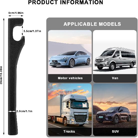 2 Pack Car Seat Gap Filler Car Seat Gap Interior Universal Fit PU Leather Car Seat Gap Plug For Filling Gaps Between Seats And Consoles Stop Things